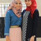 حفل تخريج جامعة النجاح والقنصلية الأمريكية في القدس لطالبات النادي العلمي 