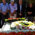 ممثلون عن الفصائل  يزورون ضريح الشهيدابو علي مصطفى في ذكرى  استشهادة