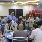 انجاز فلسطين تقدم تدريب مدربين لأكثر من 45 مدرب في الخليل