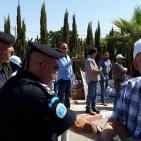 اعتصام  امام مجلس الوزراء لرفض استملاك اراضي واقامة مصنع اسمنت في اراضي طولكرم