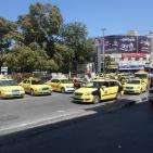 اضراب المركبات العمومية في الخليل