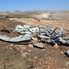 الاحتلال  يشرد  ثلاث اسربهدم مساكن وحظائر لعائلات بدوية شرق رام الله