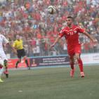 فلسطين تتعادل مع الامارات في مباراة اقيمت على ارضها