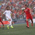 فلسطين تتعادل مع الامارات في مباراة اقيمت على ارضها