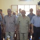 ابواحمد فؤاد في مؤتمر صحفي للجبهة الشعبيه في بيروت