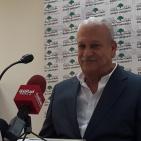 رئيس جامعة بيرزيت يعقد مؤتمرا صحفيا في الجامعة