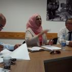 نقابة الصحفيين ومركز تطوير الاعلام في جامعه بير زيت حوار حول مسودة قانون الصحفيين