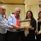 تأبين الصحفي الراحل عاطف سعد في مسرح سليم أفندي بنابلس