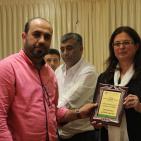 تأبين الصحفي الراحل عاطف سعد في مسرح سليم أفندي بنابلس