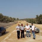 اعمال  اصلاح الشوارع  في عرابه جنين