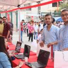 اختتام معرض KIA الثالث في جامعة النجاح الوطنية بنابلس