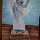 الفنان الفلسطيني مسلم بدارين يقيم معرضه الفني الأول