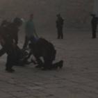 اعتداء المحتلين  على المصلين في المسجد الاقصى  اليوم الاثنين 14/9/2015