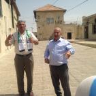 وفد اوكراني  يزور البلده القديمه في بير زيت يوم 14/9/2015