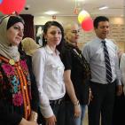 مستشفى النجاح الوطني الجامعي يُنظم يوماً للابتسامة بحضور الفنانة ريم البنا