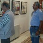 معرض رسومات في مؤسسة القطان رام الله