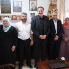 د. صيدم يزور عددا من المدارس في محيط رام الله