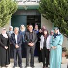 د. صيدم يزور عددا من المدارس في محيط رام الله