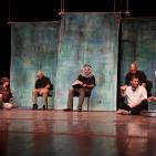 عرض للمسرحية الغنائية حادي القوافل في قصر الثقافة في رام الله