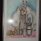 الفكرة لم تمت ولن تمت وان رحل صاحبها  تبقى الفكرة وانتشارها  مسرحا ورسما للفنان الراحل ابراهيم سابا