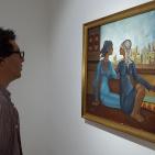 الفكرة لم تمت ولن تمت وان رحل صاحبها  تبقى الفكرة وانتشارها  مسرحا ورسما للفنان الراحل ابراهيم سابا