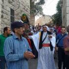 فعاليات متنوعه في مهرجان المفتول  في بير زيت  والعرس الفلسطيني يتصدره