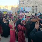 فعاليات متنوعه في مهرجان المفتول  في بير زيت  والعرس الفلسطيني يتصدره