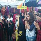 فعاليات متنوعه في مهرجان المفتول  في بير زيت  والعرس الفلسطيني يتصدره