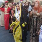 فعاليات متنوعه في مهرجان المفتول  في بير زيت  والعرس الفلسطيني يتصدره
