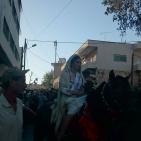 فعاليات متنوعه في مهرجان المفتول  في بير زيت  والعرس الفلسطيني يتصدره