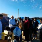 تجمع الاطباء الفلسطينيين في مخيم كاليه  يقدم  المساعدة للاجئين على الحدود الفرنسية البريطانية