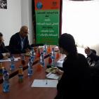 اجتماع السفير الصيني  مع نقابة الصحفيين اليوم في مقر النقابة في رام الله