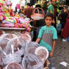 أجواء واستعدادات عيد الاضحى المبارك في أسواق غزة