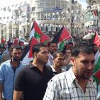 رام الله  تنتصر للقدس في مسيرة احتجاج على القمع الاسرائيلي في الاقصى والمسجد الاقصى