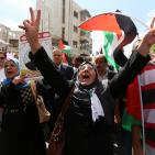 رام الله تنتصر للقدس في مسيرة احتجاج على القمع الاسرائيلي في الاقصى والمسجد الاقصى