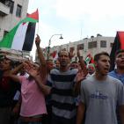 رام الله تنتصر للقدس في مسيرة احتجاج على القمع الاسرائيلي في الاقصى والمسجد الاقصى