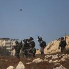 مواجهات قرب مستوطنة بيت ايل شرق رام الله عقب مسيرة جماهيرية نصرة للأقصى