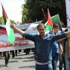 نابلس: مسيرة تضامنية مع الأسرى والأقصى وضد إجراءات الاحتلال