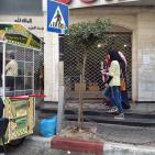 الاضراب التجاري  احتجاجا على استهداف القدس