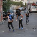 مواجهات في بلدة حزما بمدينة القدس المحتلة نصرة للأقصى