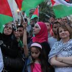 أجواء البث المباشر لخطاب الرئيس محمود عباس في نابلس