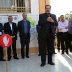 وزير التربية يتفقد مدارس بلدة بروقين في محافظة سلفيت