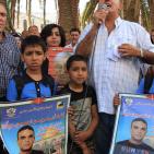 وقفة تضامنية في نابلس مع الأسرى المضربين عن الطعام في سجون الاحتلال