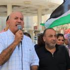 وقفة تضامنية في نابلس مع الأسرى المضربين عن الطعام في سجون الاحتلال