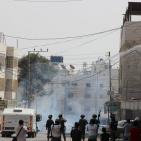 بالصور.. مواجهات واصابات واعتداءات مستوطنين في الخليل