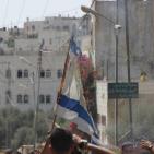 بالصور.. مواجهات واصابات واعتداءات مستوطنين في الخليل