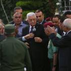 استقبال  السيد الرئيس في مقر المقاطعة في رام الله بعد عودته من الأمم المتحدة