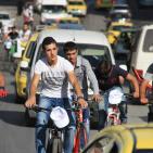 مسيرة دراجات هوائية في نابلس تضامناً مع الأسرى والأقصى بتنظيم من الإغاثة الطبية الفلسطينية