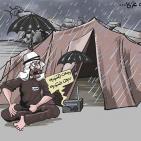 الرسام سباعنة سفيرا لرسامي الكاريكاتير العرب