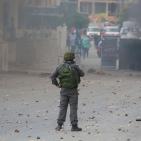 إصابات خلال المواجهات قرب مستوطنة 